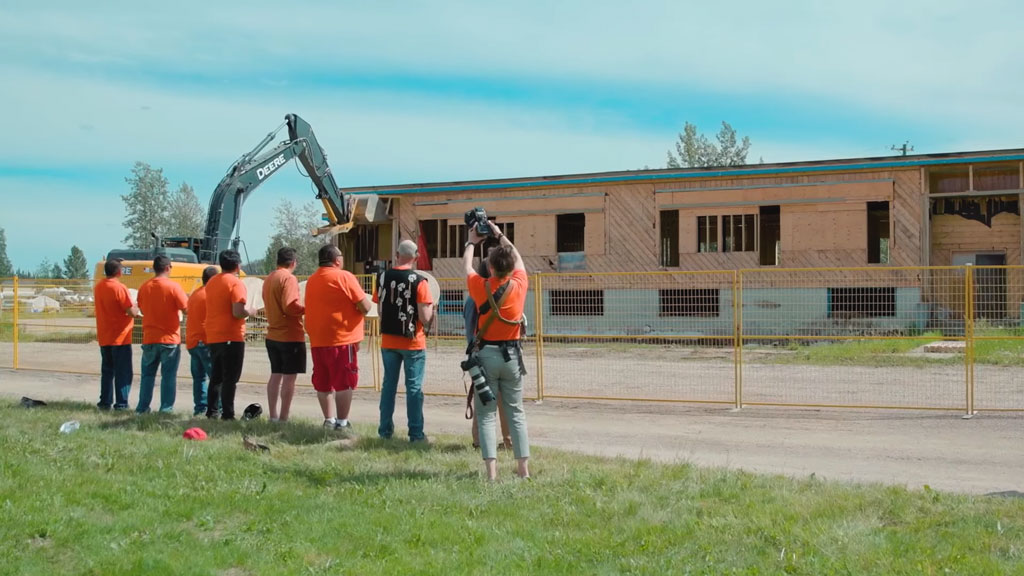 Survivors, officials reflect on Lower Post residential school demo