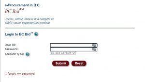 BC Bid site updated for public contract seekers