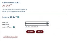 BC招标网站更新公共合同寻求者