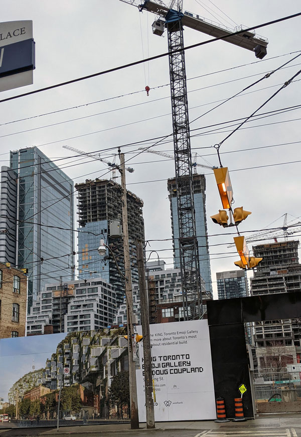 The 16-storey KING Toronto project is currently under construction at 489-539 King St. W. in Toronto.