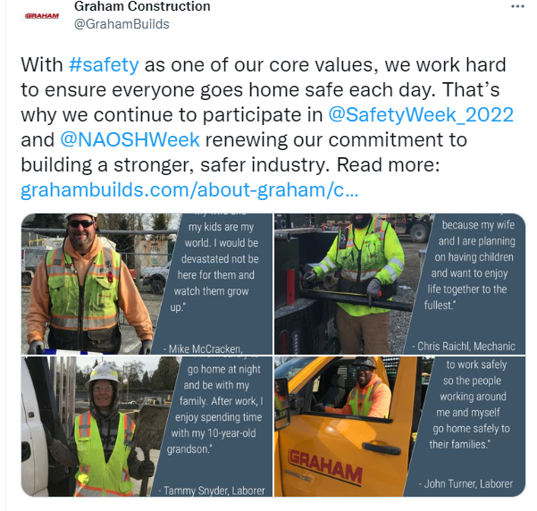 Graham Construction safety week 05052022