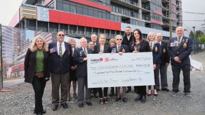 $600,000 donated to Legion veterans’ project