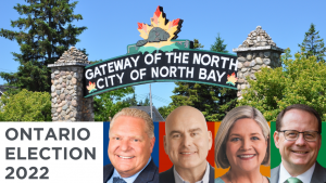 Ontario party leaders’ campaigns converge in North Bay for northern debate