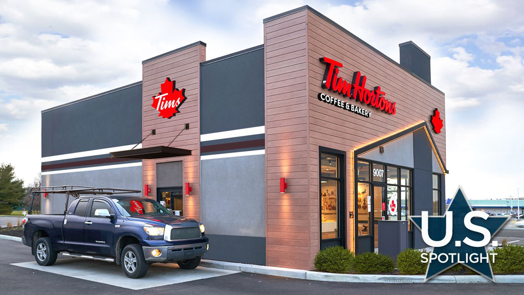 Canadian favorite coffee & doughnut shop Tim Hortons now open in