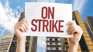 Darlington rehab work affected by strike says union