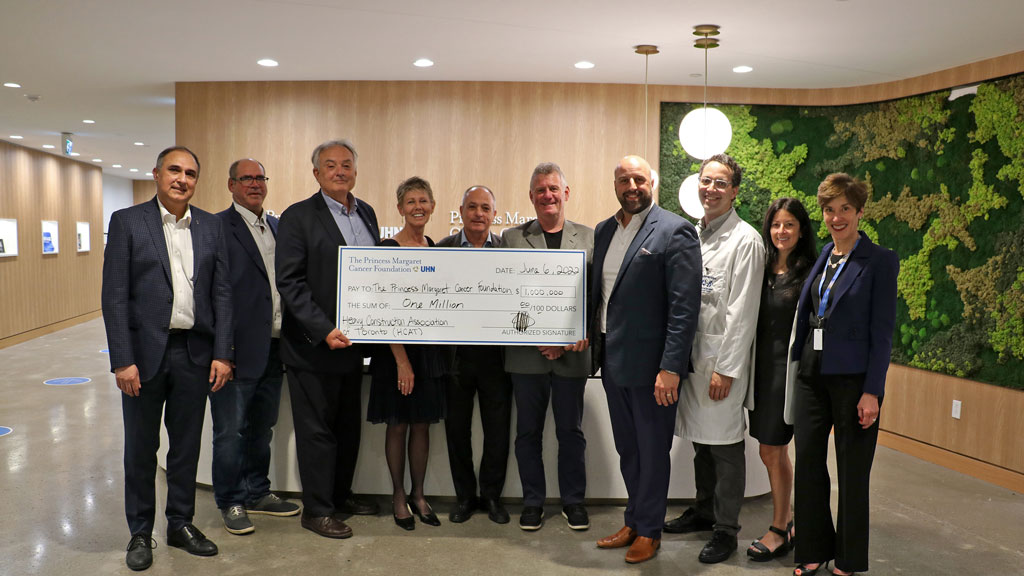 HCAT makes $1 million donation to Princess Margaret for cancer research
