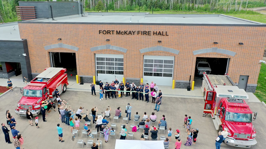 Clark Builders completes Alberta fire hall
