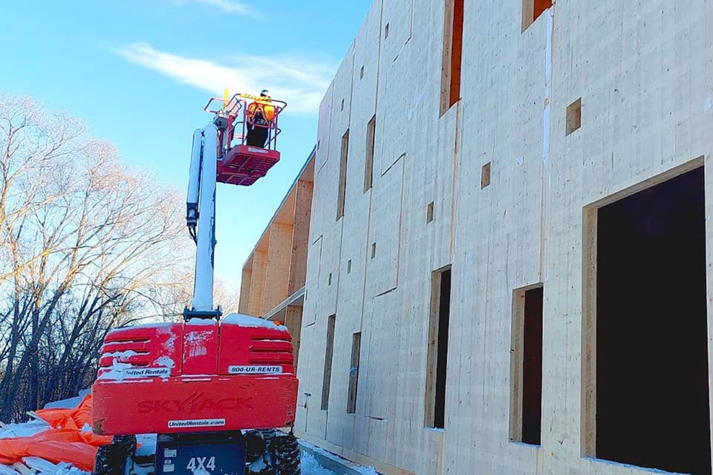 Partnership aims to create first cross-laminated timber cluster community