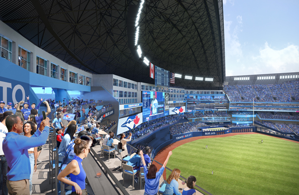 Toronto Blue Jays unveil next phase of $300-million Rogers Centre  renovation - Ontario Construction News