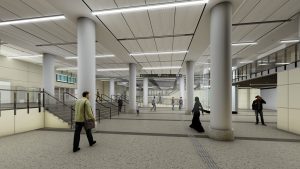 Early stages of demolition phase for Union Station improvements on track