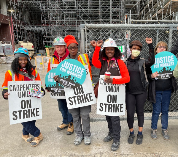 Carpenters’ Union executive Mike Yorke said the 2022 bargaining season will be memorable for younger union members who learned a lot of the value of membership and solidarity.