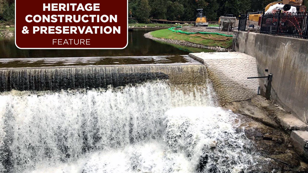 Belfountain Park dam restoration complete