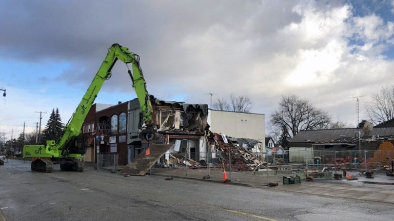 Nearly $9 million has been spent on the emergency response, investigation and remediation of the Aug. 26, 2021 explosion in Wheatley, Ont. that completely destroyed one building (pictured above) and significantly damaged others.