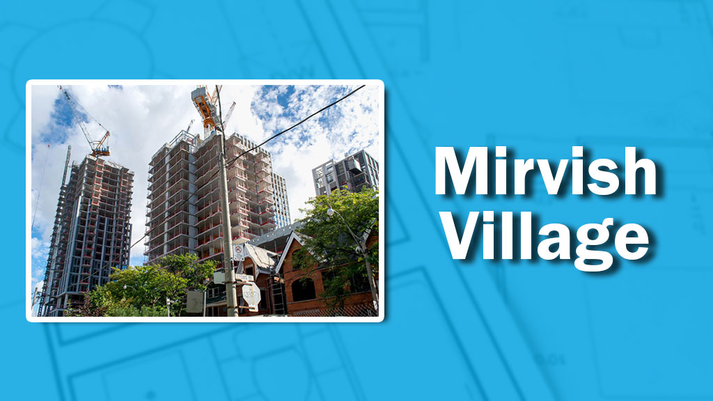 PHOTO: Mirvish Village Towers