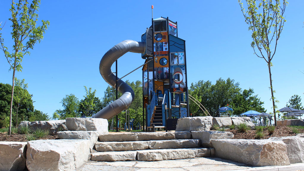 Oshawa’s Lakeview Park playground project makes waves with giant structures