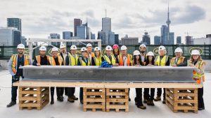 Topping off: Patient Support Centre at SickKids one step closer to completion