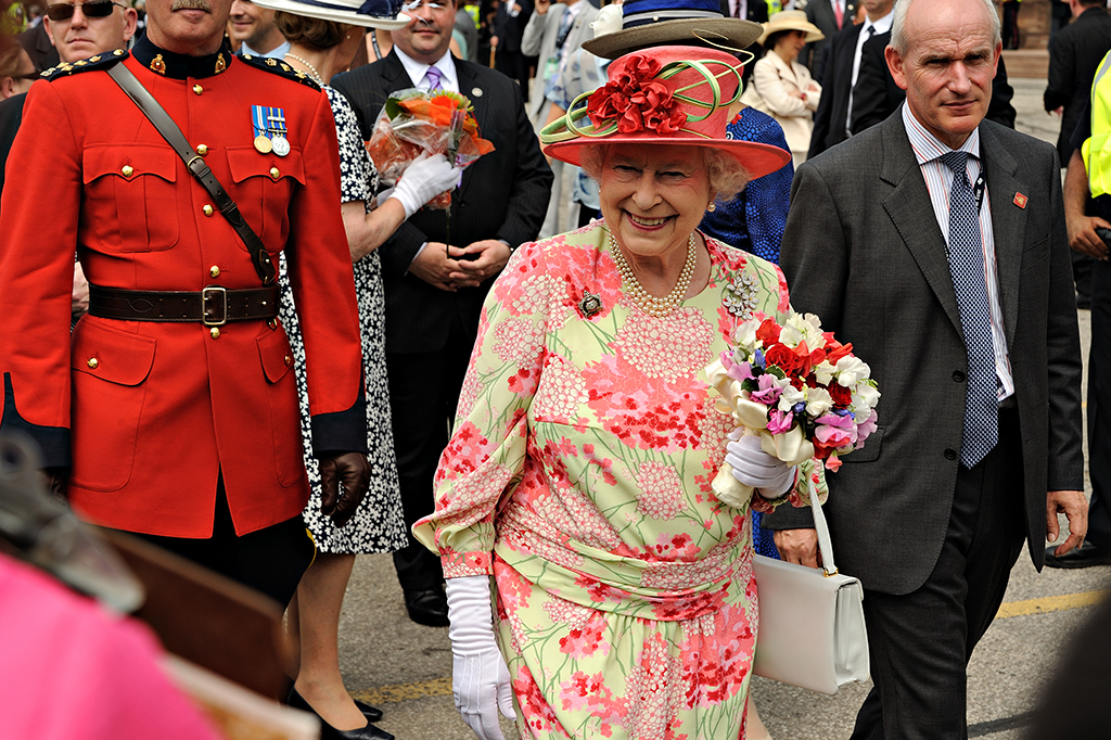 The Queen visited Canada more than any other country during her long reign