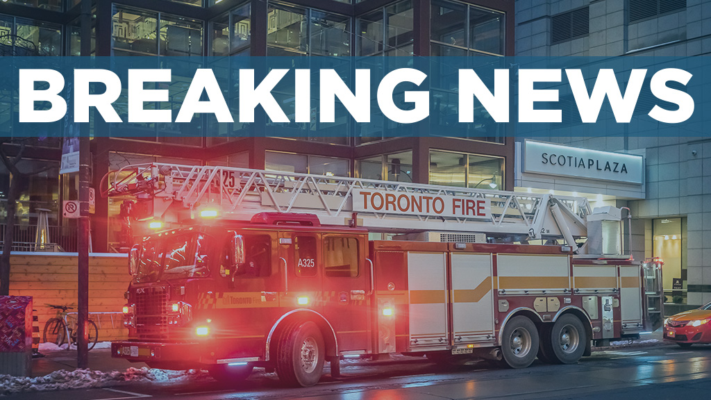 Fire breaks out at Toronto high rise undergoing renovations