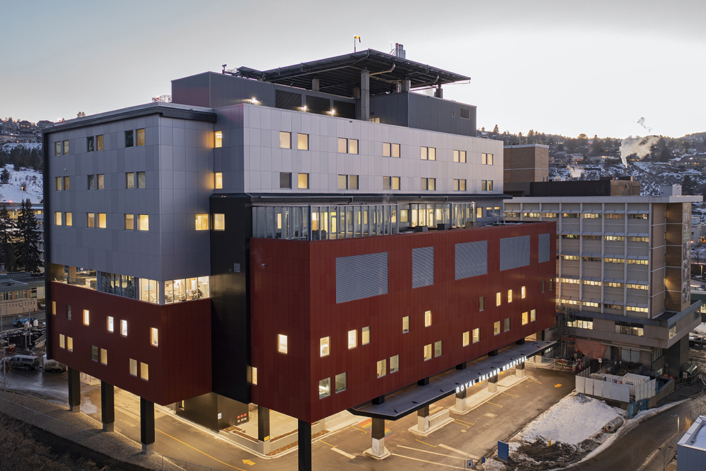 Pitt Meadows Plumbing & Mechanical Systems 2001 Ltd. took a Gold award at the 2022 VRCA Awards of Excellence in the Mechanical Contractors – Over $9 Million category for their work on the Royal Inland Hospital Patient Care Tower –Phase 1 in Kamloops, B.C.