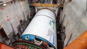 Montreal’s REM bores tunnel under sensitive airport lands