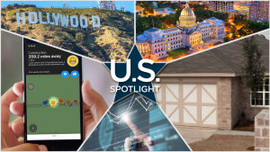 U.S. Spotlight: Lane closure notifications in Florida; Hollywood sign gets a facelift; Mississippi flood control