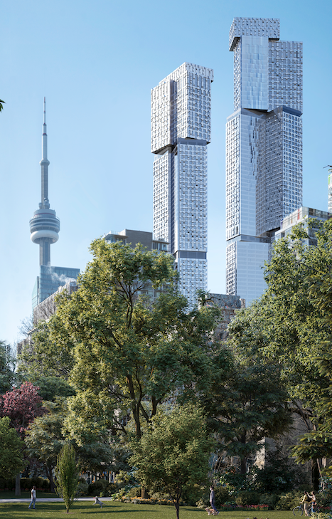 The developers of the Frank Gehry-designed Forma project in Toronto are Great Gulf Group, Dream and Westdale Properties.
