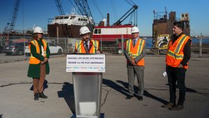 Port of Hamilton receives funds for steel-handling infrastructure