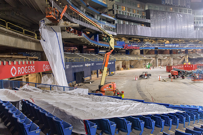 Rogers Centre renovation update, 11/22/2022