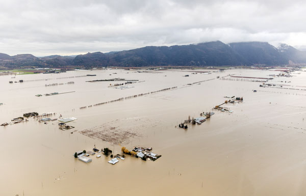 The Abbotsford floods of 2021 washed away major transportation routes into the city, providing a unique challenge for disaster response companies such as FirstOnSite Ltd. Jim Mandeville, senior vice-president of large loss with FirstOnSite, said the company had to air lift in resources and personnel and use the United States border crossing to reach the community.