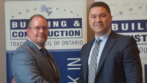 Ontario Building Trades welcome back LIUNA