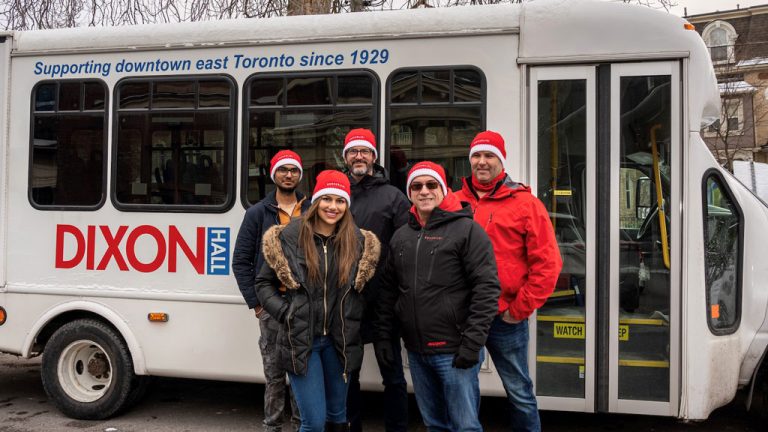 Staffers from Broccolini have committed to volunteering with the Dixon Hall Meals on Wheels program in Toronto once a week until the end of January.