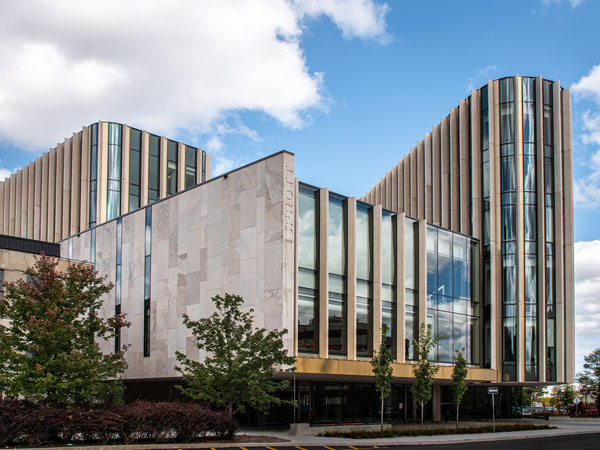 The Nicol Building, owned by Carleton University in Ottawa, won a Concrete Ontario award in the Institutional Building category.