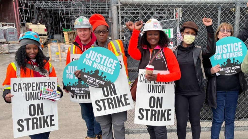 Mike Yorke, director of public affairs and innovation with the Carpenters’ District Council of Ontario, said the year could be described in two words: generational change. He was inspired by how young people stepped up to the frontlines during labour negotiations and strike actions. 