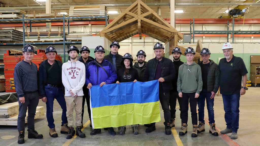 Carpenters’ do what it takes to support Ukrainian refugees