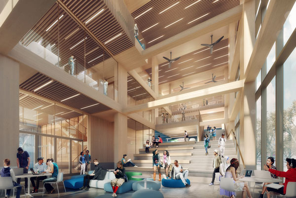 VMA principal architect Veronica Madonna cited Toronto’s Limberlost Place, a 10-storey mass timber net-zero project, as an example of regenerative practice during the architecture roundtable event at the Buildings Show in Toronto recently.