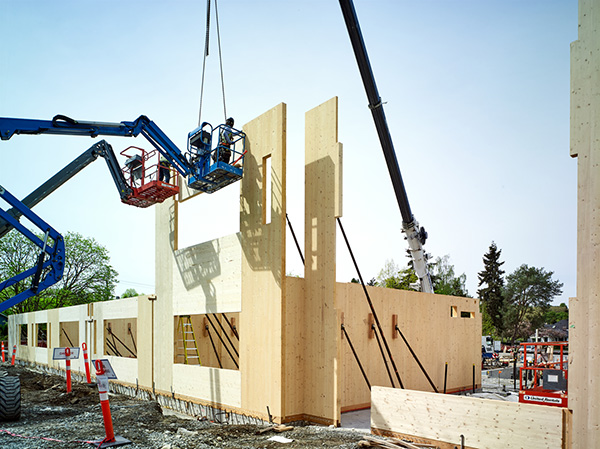 The use of mass timber in Bayview Elementary School means low carbon construction, delivering a net CO2 benefit of 1,137 metric tonnes.