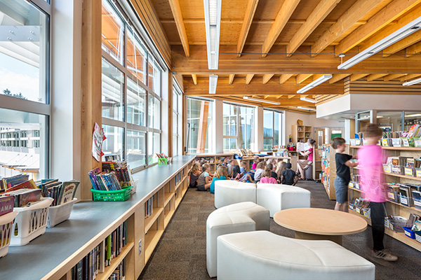 Gibsons Elementary School was built as part of the province’s seismic upgrade initiative.