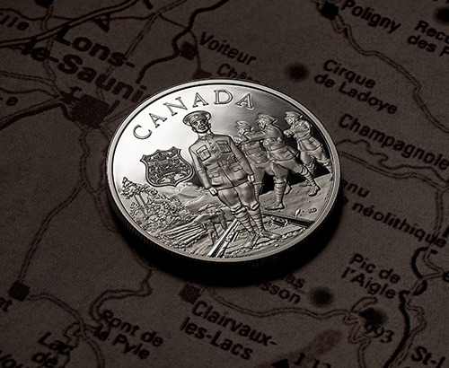 The Royal Canadian Mint has issued a coin commemorating the No. 2 Construction Battalion.