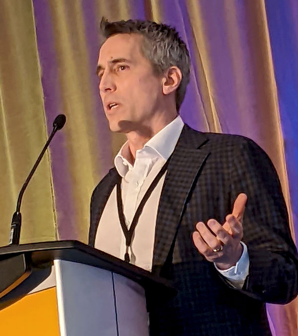 Alberici president Greg Brokenshire outlined the NextStar project to delegates attending the Ontario Construction Secretariat conference on March 2 in Toronto.