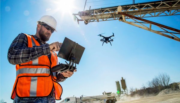 Drones operating on worksites are a contributing factor to falls from heights, according  to a 2022 U.S. study.