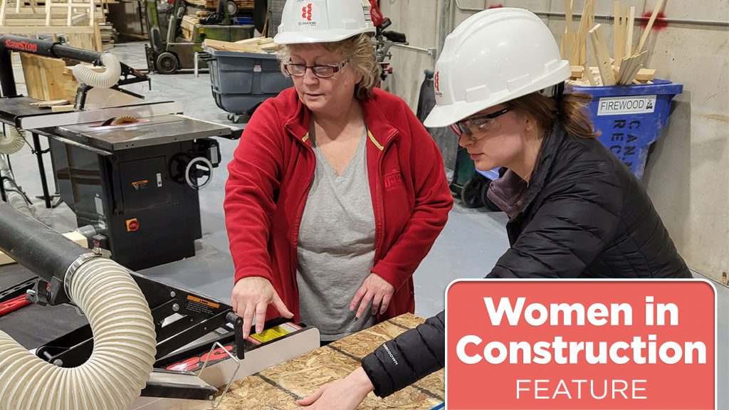 Canadore professor Rydall credits parents, passion for carpentry for her career success