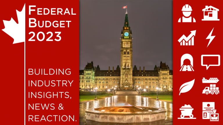 2023 Canada Federal Budget Construction Highlights