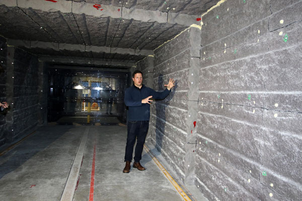 At the Nuclear Waste Management Organization’s Discovery and Demonstration Centre in Oakville, Ont. the team tests conceptual designs, materials and technologies. Last year, the engineering team completed a full-scale technical demonstration of its ability to place used fuel containers into an underground repository.