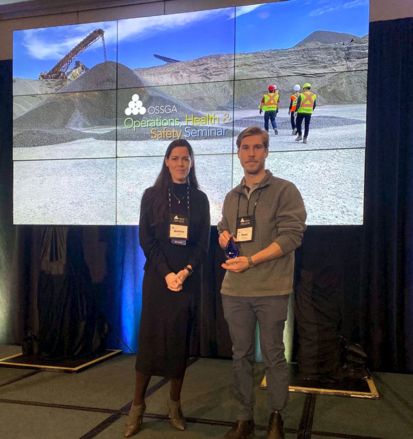 Dufferin Aggregates — Flamboro Quarry recently received the 2022 Safety Innovation Award from the Ontario Stone, Sand and Gravel Association for its Crusher Control Camera System which it implemented in May 2022 to make plant operations more efficient.
