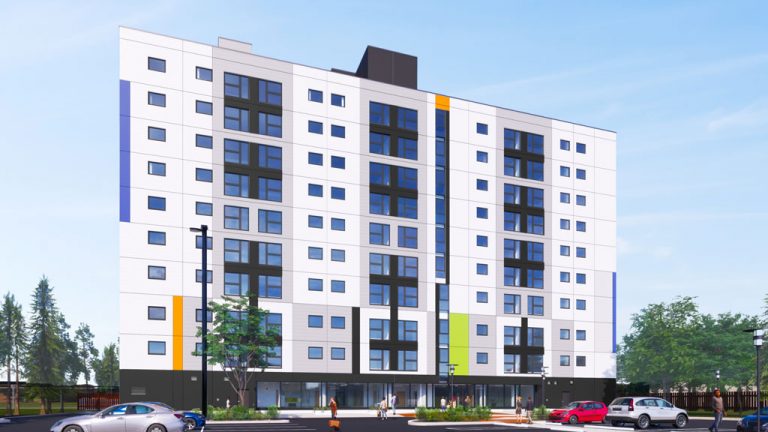 The 10-storey, 145-unit Meadowbrook Place is the largest Passive House project in Ontario and is located in Windsor.