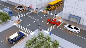 AI road technology aims to prevent collisions by tracking vehicle, pedestrian patterns
