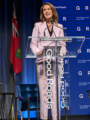 Minister of Transportation Caroline Mulroney