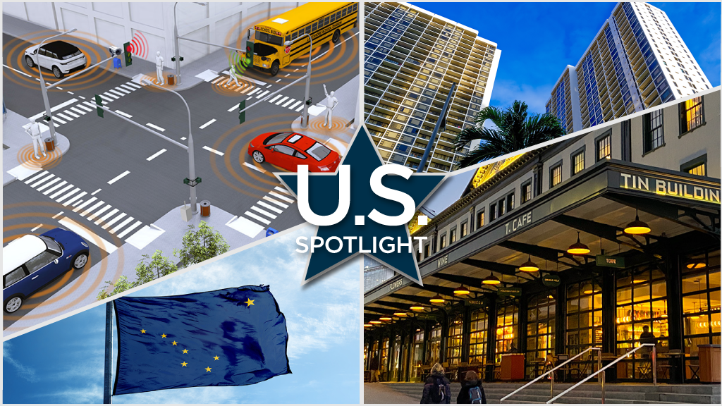 U.S. Spotlight: AI road technology; Hawaii’s housing crisis; New York’s Tin Building project