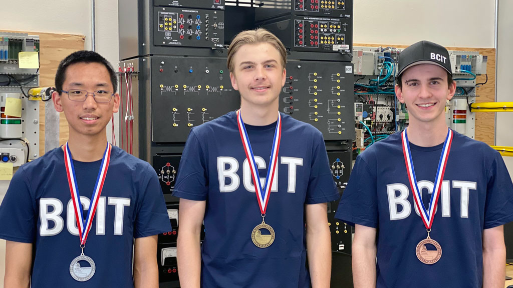 BCIT students victorious at Skills Canada BC competition