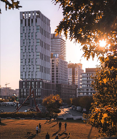 Maple House will be a community of 770 units in three buildings within the Canary Landing development in east downtown Toronto.